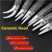 Utoolmart Ceramic Replacement Tips for Ceramic Tweezers - 4 Pairs, Black - Buy Online on GoSupps.com