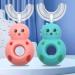 U-Shaped Cartoon Dinosaur Toothbrush for Kids | Silicone Baby Tooth Cleaning Tool - Safe & Effective - Buy Online on GoSupps.com