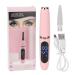 Heated Eyelash Curler Handheld Electric Eyelash Curler with LCD Display 3 Temperature Gears USB Rechargeable Lash Curler for Women and Girls Long Lasting Naturally Eyelashes(#1)