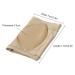Arch Support Sleeve & Brace for Plantar Fasciitis Relief | Compression Socks with Gel Pads - Pain Relief for Long Hours - Beige - Buy Online on GoSupps.com