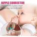 Nipple Corrector for Inverted Flat And Shy Nipples Inverted Nipple Corrector Sucks Sunken Flat Nipples Transparent Silicone Nipple Suckers Breastfeeding for Pregnant Women Young Girl - Buy Online on GoSupps.com