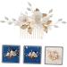 SOESFOUFU Wedding Decoration Pearl Trim Female Head Decor Bridal Comb Ceramics Wedding Supplies New Chinese Style Bride Bridal Head Decor Girls Hair Accessory Bridal Hair Comb - Buy Online on GoSupps.com