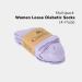 Cosyfeel Women Loose Diabetic Socks | 4-Pack Neuropathy Ankle Socks for Ladies | Super Soft Eco-Friendly Bamboo Material | Durable with Seamless Toe | Multicolour Patterns | 4 Seasons 4-7 LILAC - Buy Online on GoSupps.com