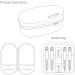 Insulin Cooler Travel Case Diabetics Insulated Bag Set with 2 Ice Packs - Grey - Buy Online on GoSupps.com