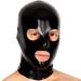 Red Latex Hood with Zipper - Eye Nose & Mouth Holes - 0.6mm Rubber | International Shipping - Buy Online on GoSupps.com