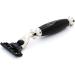 Edwin Jagger S81M586BAMZ Classic Ebony & Nickel Shaving Set | Pure Badger Brush Razors & Bowl for Men & Women - Premium Shaving Essentials - Buy Online on GoSupps.com