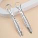 Samuliy Metal Tongue Scraper Set - 2 Pieces for Adults & Children | Stainless Steel Tongue Cleaner for Fresh Breath & Oral Hygiene - Buy Online on GoSupps.com