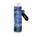 Pseasysky Chapstick Holder Van Gogh Starry Night Keychain Clip-on Sleeve Chap Stick Pouch Lip Balm Holsteror Lipstick Tracker for Women Girl