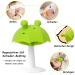 Bite Ring Baby | Umbrella Bite Ring with Suction Foot | BPA-Free Silicone Teething Toy for Boys & Girls | Safe & Durable Green Chicken Tool - Buy Online on GoSupps.com