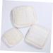 5pcs Loofah Shower Rub & Exfoliator Pads - Makeup Remover Bath Scrubber & Facial Scrubber for Ultimate Skin Care - Square Loofa Sponge Pack - Buy Online on GoSupps.com