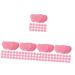 minkissy 1000 Sheets Eyelash Cleaning Pads Cotton Nail Polish Gel Polish Remover Pads Wipes Nail Remover Pads Lint Nail Wipes Cotton Nail Wipes Nail Gel Pads Travel Extend Major