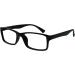 Reading Glasses Company Black Designer Style Readers +2.00 Magnification | Unisex | UVR092BK - Buy Online on GoSupps.com