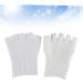 PLAFOPE 1 Pair Five Toe Gel Socks Dry Feet Gel Socks Fingerless Gloves Five Finger Socks Open Toe Socks Foot Moisturizing Socks Foot Spa Socks Open Toe Gel Socks Men Gel Feet Sock White - Buy Online on GoSupps.com
