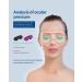3D Contoured Sleep Mask for Men and Women - Purple | Comfortable Eye Covers for Quality Sleep, Travel, Yoga, and Airplane Nap - Buy Online on GoSupps.com