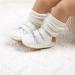 MK MATT KEELY Baby Girl First Walking Shoes | Anti-Slip Soft PU Leather Sneakers 6-12 Months | White Heart Design - Buy Online on GoSupps.com
