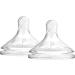 Dr. Brown's Options+ Wide Mouth Silicone Nipple for Premature Babies - 2 Count - Buy Online on GoSupps.com