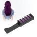 Portable Temporary Hair Chalk Comb Disposable One-Way Hair Color Chalk Comb Washable Hair Color Chalk Comb(Purple)