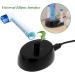 Braun Oral B Electric Toothbrush Charger Base Replacement | USB Charging | Portable & Waterproof Inductive Charging with Support Holder | Ideal for Travel | Black - Buy Online on GoSupps.com