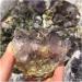 Amazing Natural Amethyst Cluster Specimen Seven Amethyst with Green Tourmaline Stones and Crystals FZUGEDRLI - Buy Online on GoSupps.com