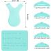 10 Pieces Eyelash Lifting Silicone Pads - Permanent Wave Curlers in 5 Sizes + Y-Shape Brush | Green Eyelash Extension Tools for Length & Lift - Buy Online on GoSupps.com