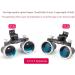 Surgical Binocular Loupes Headband Magnifier 2.5X/3.5X420mm Rechargeable Dental Loupes Magnifier Head Mount Magnifying Glass 5W Portable LED Headlight Plug In Clip Head Lig(Size:2.5X Color:Purple) - Buy Online on GoSupps.com