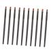Healeved 10pcs Nose Shadow Brush Travel Blush Brush Makeup Concealer Brush Makeup Wooden Handle