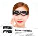 Mikinona 2pcs Eyebrow Ruler Microblading Ruler Stencil Mini Eyebrow Drawing Ruler Designer Eyebrow Trimming - Buy Online on GoSupps.com