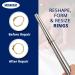 Stainless Steel Ring Sizing Mandrel - Megacast - Sizes 1-16 - Buy Online on GoSupps.com