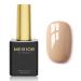 MEGIOR Nude Gel Nail Polish 15ml Gel Polish 1PCS Soak Off UV LED Nail Gel Polish for Nail Art Manicure Salon DIY Home for Women Girls Nails Gift