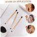Beatifufu 20pcs Double Brush Makeup Brush Double Head Eyeshadow Brush Miss Multifunction Applicator - Buy Online on GoSupps.com