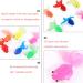Artificial Floating Fish Set - 7 Plastic Goldfish for Kids | Bath Toy & Aquarium Decoration - Buy Online on GoSupps.com