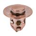 Popup Sink Plug Drain Strainer Drain Fitting Plug for Countertop Sinks with Anti-Clogging Strainer 6x6x6cm/2.4x2.4x2.4inch Brass