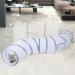 Sheldamy 4-Way Cat Tunnel for Indoor Cats - Collapsible Interactive Play Toy with 1 Play Ball - White & Grey - Buy Online on GoSupps.com