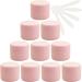 empty jars with lids cosmetic jar B0CL9K7SRC12 PC Empty 50ml Pink Plastic Cosmetic Jars with Screw Lid 50g Small Pot with Inner Linner for Cosmetic Travel Gel Lip Balm + 5X Spatula (Color : Roze S (