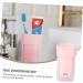 Beaupretty Portable Travel Toothbrush Cup - Compact Washing Storage Case - Pink 20.6x7.3cm - Ideal for International Shipping - Buy Online on GoSupps.com
