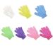 Exfoliating Bath Gloves (10 Pairs) - Double Sided Scrubber for Spa Massage & Skin Care | 100% Nylon Shower Accessories - Buy Online on GoSupps.com