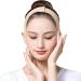 2 Sizes Double Chin Reducer Firming Face Lift Sheet Chin Lipo Compression Garment V Line Shaping Face Masks Facial Band to Hold Face at Night(L) Large