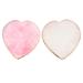 Minkissy mixing palette 2PCs resin nail art heart f Rmige nail mix gel polish color mixing plate make-up mixing art color tray for diy art crafts painting nail art coffin tablet
