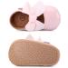 LACOFIA Baby Girls Anti-Slip First Walking Shoes - Infant Bowknot Mary Jane Prewalkers 6-12 Months (G Pink) - Buy Online on GoSupps.com
