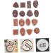 ibasenice 64 Pcs Simulation Chocolate Small Chocolate Model Simulation Dessert Kid Toys Cake Accessories Fake Biscuits Simulated Chocolate Decorative Fake Chocolate Food Pvc Bulk Child Milk - Buy Online on GoSupps.com