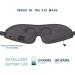Jabees Serenity Sleep Headphones: Wireless Bluetooth 5.0 Eye Mask with Light Blocker for Sleep, Music, Audiobooks - Ideal for Travel, Yoga, and Relaxation - Buy Online on GoSupps.com