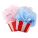 2pcs Cartoon Bath Ball Bath Shower Loofahs Sponge Esponja para Ba arse Bath Stuff Bath Puff Scrubber Balls Ice Cream Shower Puff Ice Cream Bath Ball Exfoliating Sponge Sponges or