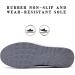2023 New Women's Orthopedic Sneakers - Black Air Cushion Slip-On Shoes with Arch Support and Comfort, Size 8.5-9 - Buy Online on GoSupps.com