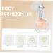 POPETPOP 3 Pcs Body Air Bag Powder Halloween Perfume Gloss Powder Spray High Powder Bottle Shimmer Hair Bride Light Goldx3pcs 7x5.5cmx3pcs - Buy Online on GoSupps.com