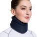 QUR Neck Brace - Foam Neck Collar for Uterus Pain Relief | Neck Support & Fixer - Blue M - Buy Online on GoSupps.com