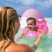 LAYCOL Baby Pool Float with UPF50+ Sun Protection Canopy - Pink Large | Inflatable Toddler Float for Ages 3-36 Months - Buy Online on GoSupps.com