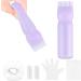 WLLHYF Root Comb Applicator Bottle Brush 6oz - Purple | Hair Dye & Scalp Treatment Styling Tool - Buy Online on GoSupps.com
