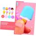  DIYEAH DIYEAH 12 Pieces Assemble Cone Ice Cream Eraser Erase Marker Eraser Novelty Fun Pink Erasable Kids Food Erasers Jigsaw Eraser for Kids Lovely Gourmet Fruit Poppers Eraser - Buy Online on GoSupps.com