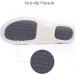 JCJNSL Unisex Extra Wide Diabetic Slippers - Fleece Lined Orthopedic Shoes for Heel Pain and Plantar Fasciitis - Non Slip Memory Foam - Gray Size 43 - Buy Online on GoSupps.com