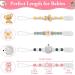 Soft Fexible Pacifier Clip Set - 4 Pack for Newborn Boy and Girl | Binky Holder Clips | Neutral Baby Shower & Christmas Gift - Buy Online on GoSupps.com